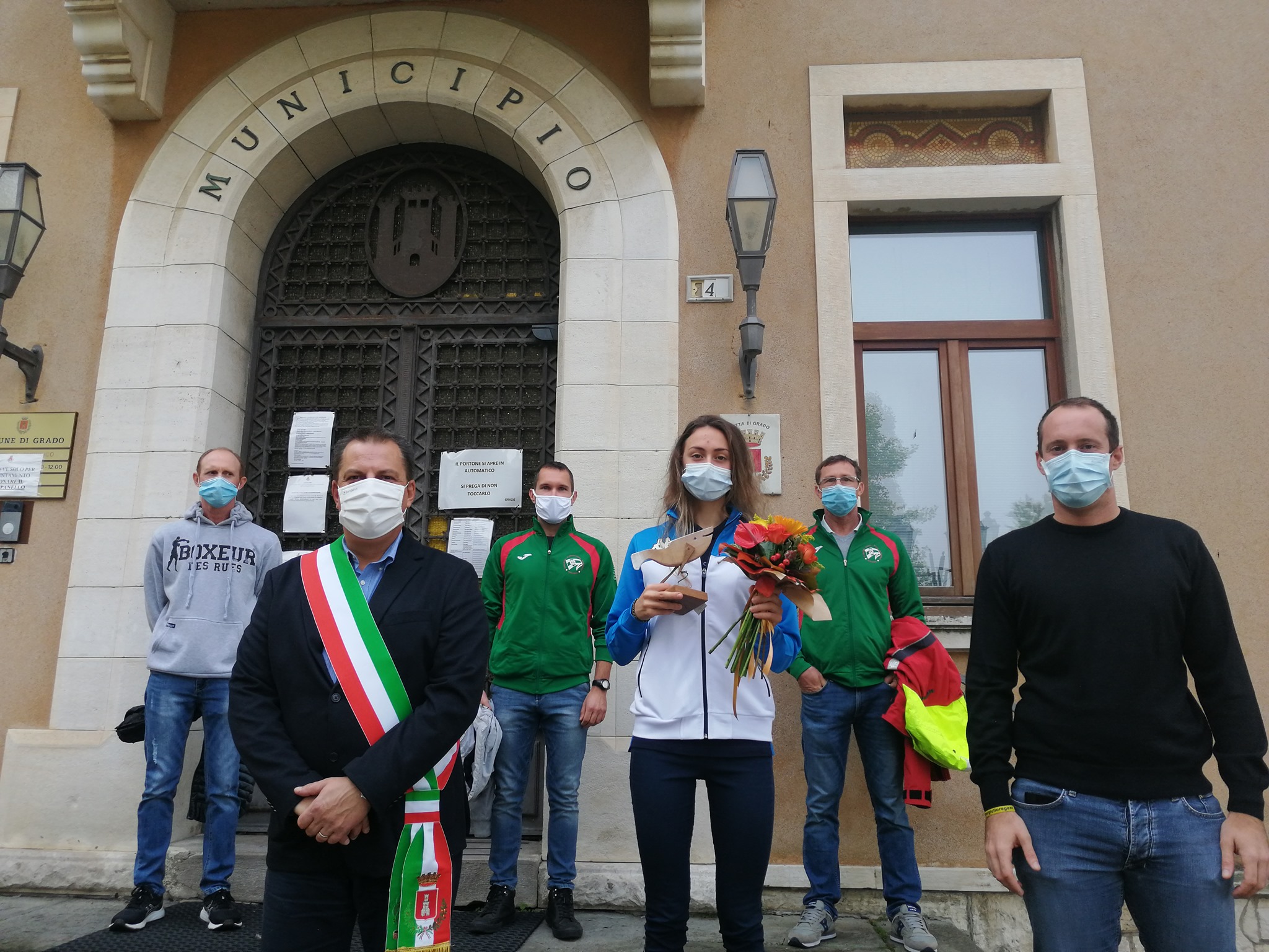Immagine per La giovane campionessa di Grado Ilaria Corazza premiata dalla sua città 